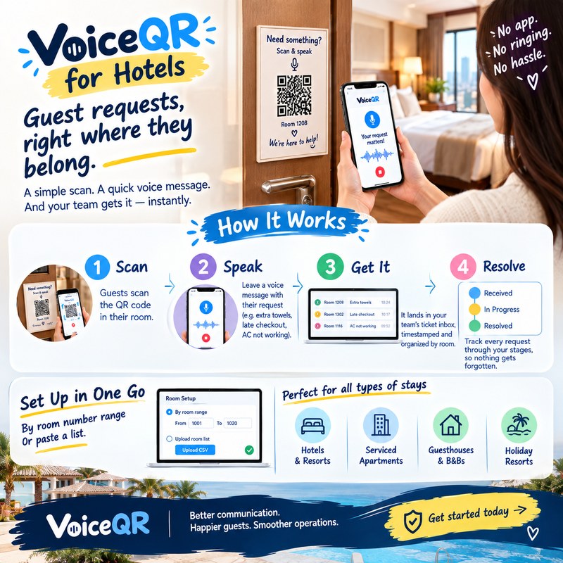 VoiceQR for Hotels